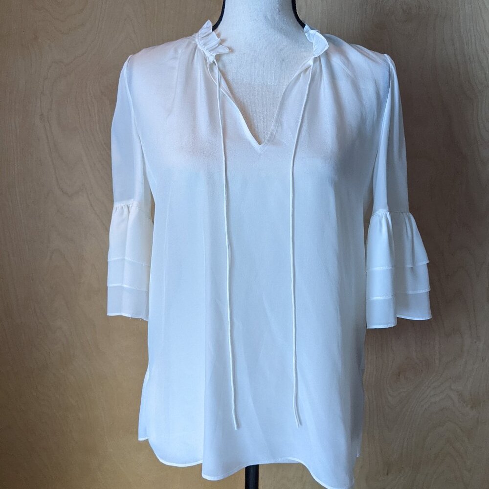 Alice + Olivia 100% Silk Blouse